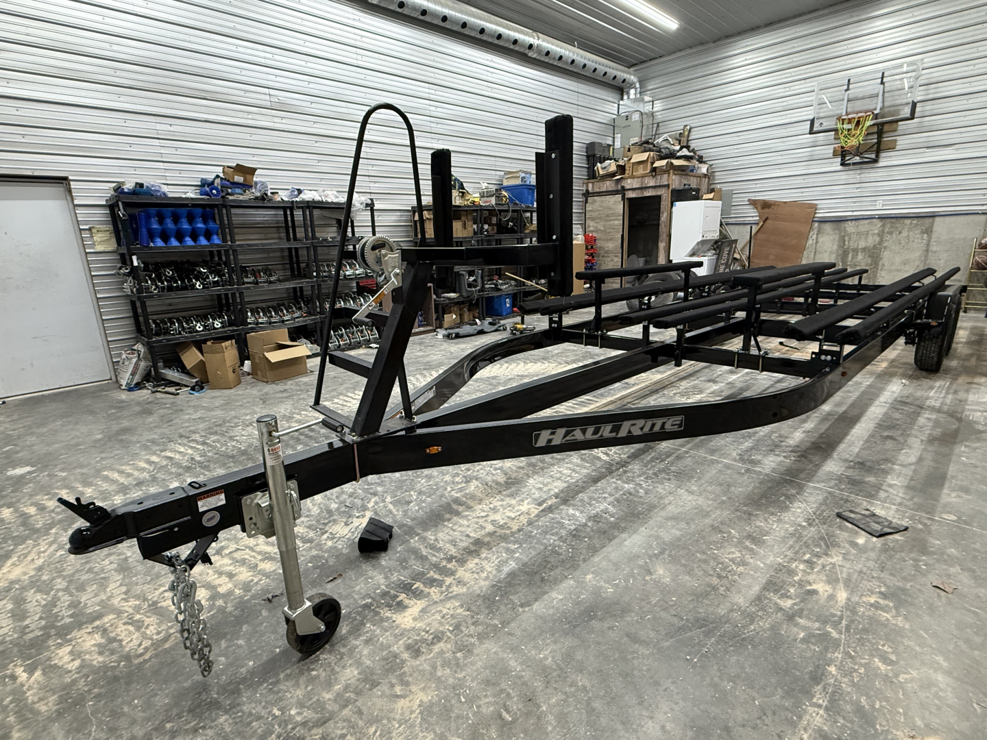 New 2026 Haul-Rite Trailers FS28ST-HD Tritoon Pontoon Boat