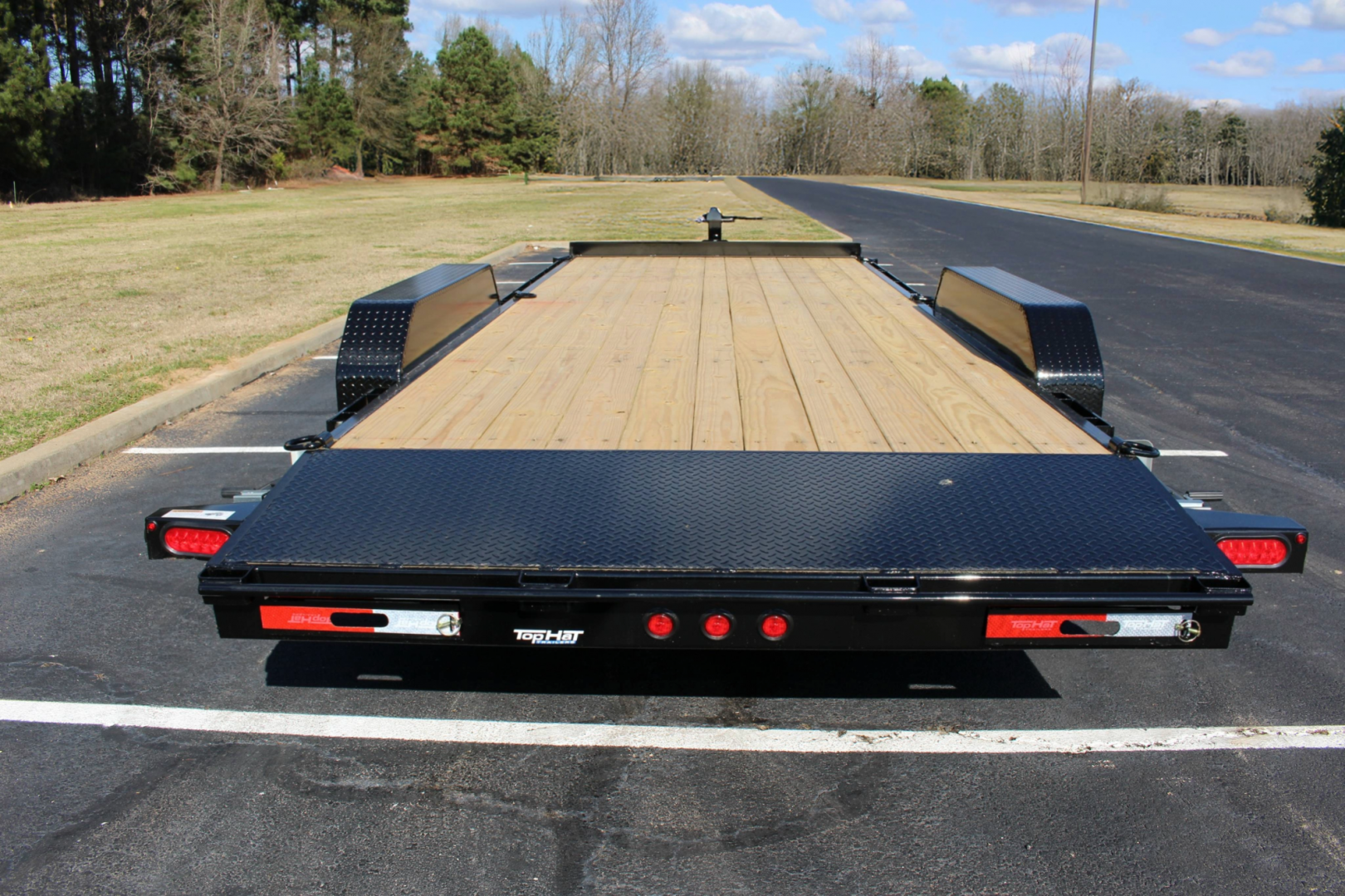New 2026 Top Hat EQUIPMENT HAULER-EH14 20X83 W/SLIDE IN RAMPS Equipment Trailer