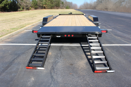 New 2026 Top Hat EQUIPMENT HAULER-EH14 20X83 W/SLIDE IN RAMPS Equipment Trailer