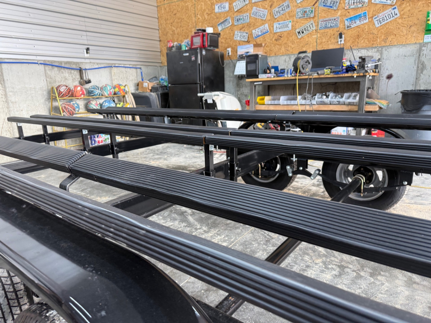 New 2026 Haul-Rite Trailers FS28 Super-HD Tritoon Pontoon Boat