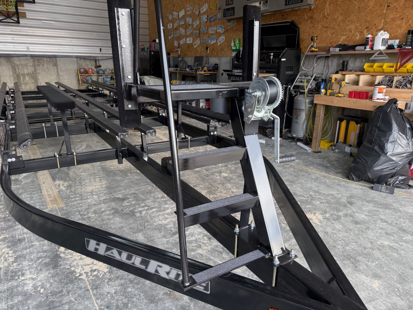 New 2026 Haul-Rite Trailers FS28 Super-HD Tritoon Pontoon Boat