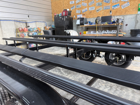 New 2026 Haul-Rite Trailers FS28 Super-HD Tritoon Pontoon Boat