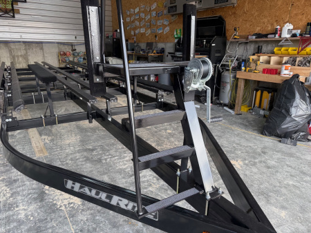 New 2026 Haul-Rite Trailers FS28 Super-HD Tritoon Pontoon Boat