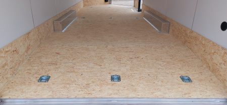 New 8 X 22 SNOWMOBILE/CAR HAULER ENCLOSED ALL ALUMINUM W/ FRONT DROP DOWN RAMP 2026 LIGHTNING