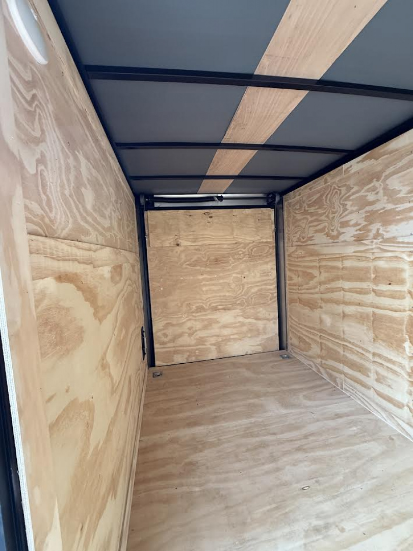 New 6x12 Red Enclosed Cargo Trailer | Rock Solid Cargo