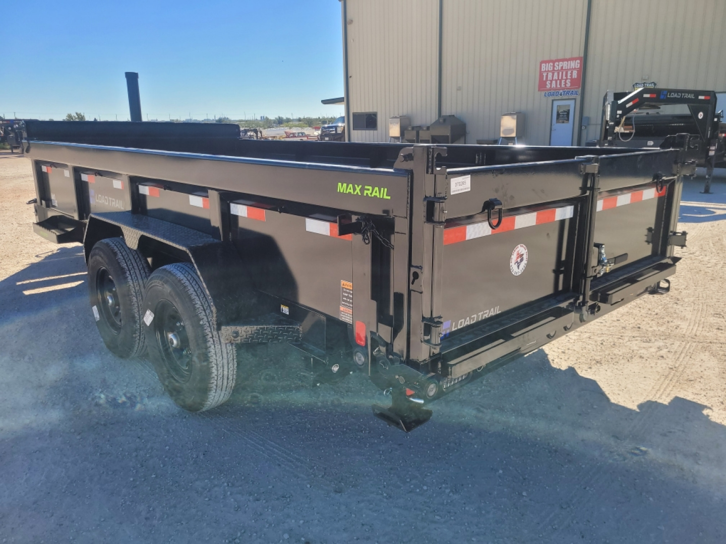 New 2026 Load Trail 14K 16' Dump Trailer w/ Telescopic Cylinder