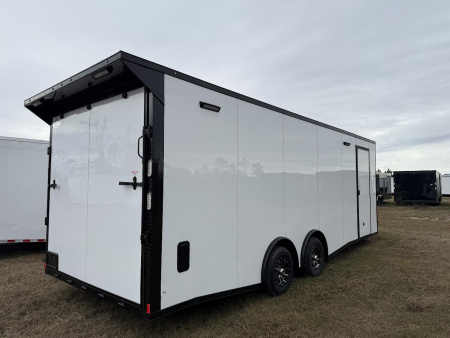 New 8.5x24 Enclosed Car Hauler | Rock Solid Cargo Enclosed Cargo Trailer