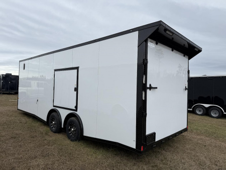 New 8.5x24 Enclosed Car Hauler | Rock Solid Cargo Enclosed Cargo Trailer