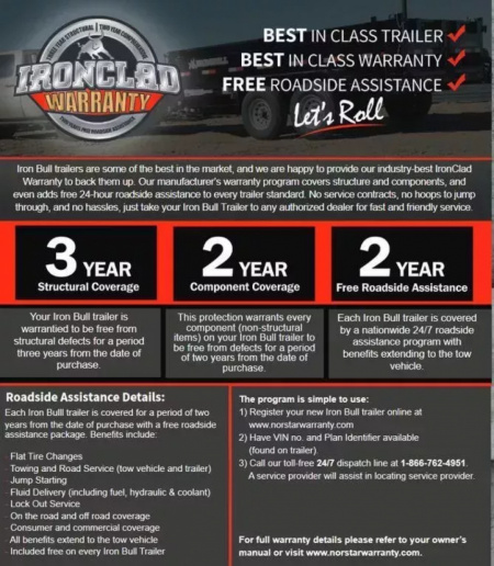 New 2026 Iron Bull 18' 10k Car Hauler