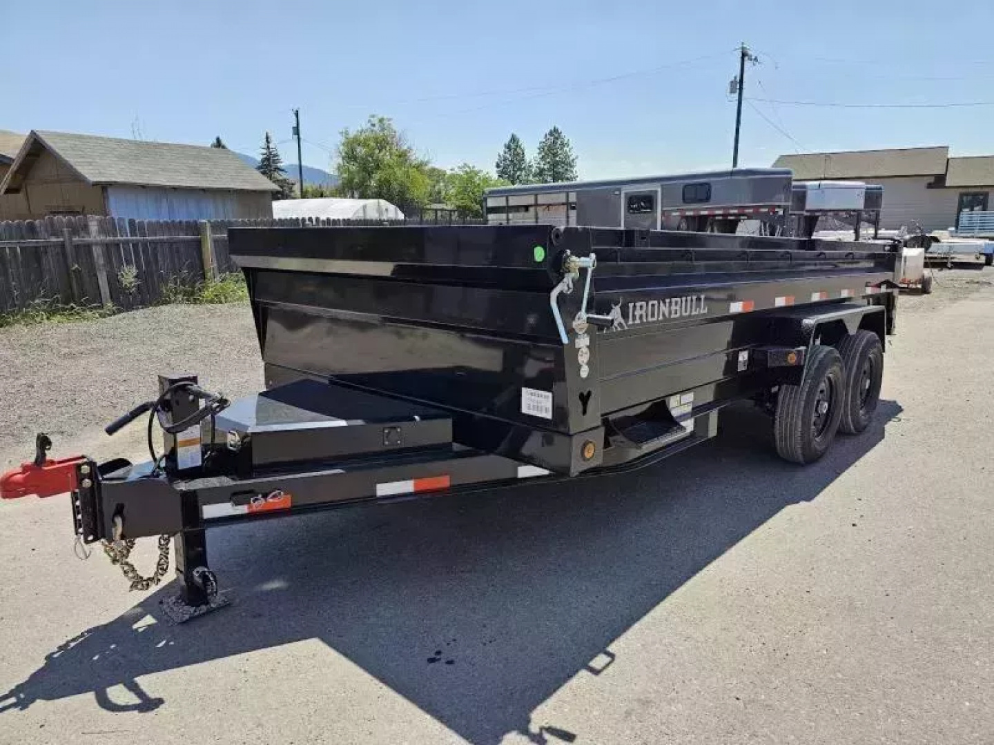 New 2026 Iron Bull 7x16 15k Dump Trailer