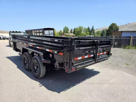 New 2026 Iron Bull 7x16 15k Dump Trailer