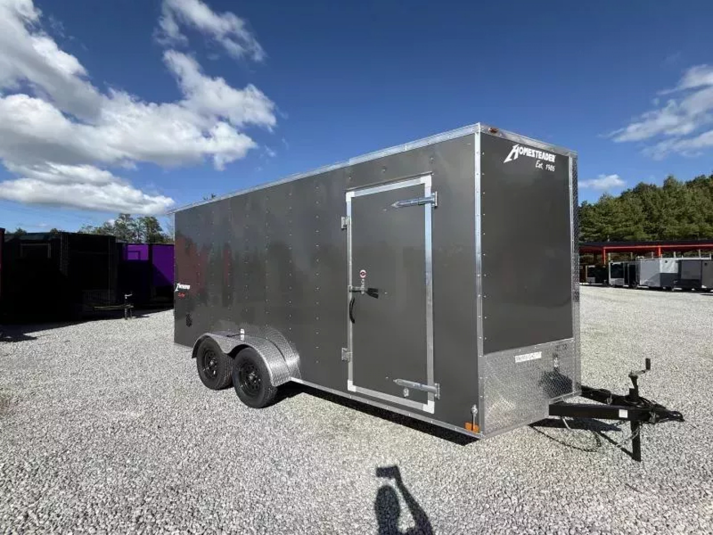 New 2026 Homesteader Trailers 7X16 IT OHV (SPOILER) Cargo / Enclosed Trailer
