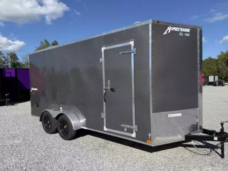 New 2026 Homesteader Trailers 7X16 IT OHV (SPOILER) Cargo / Enclosed Trailer