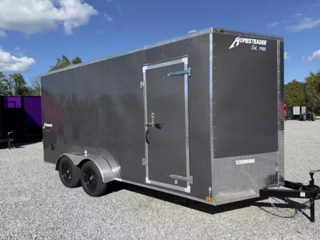 New 2026 Homesteader Trailers 7X16 IT OHV (SPOILER) Cargo / Enclosed Trailer