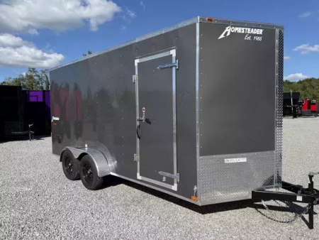 New 2026 Homesteader Trailers 7X16 IT OHV (SPOILER) Cargo / Enclosed Trailer