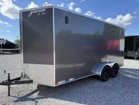 New 2026 Homesteader Trailers 7X16 IT OHV (SPOILER) Cargo / Enclosed Trailer