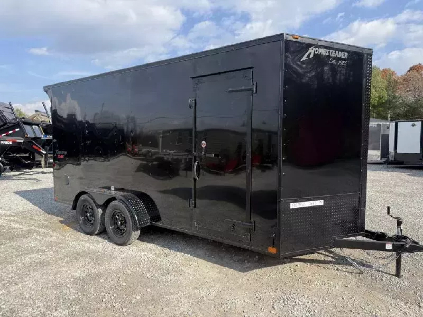 New 2026 Homesteader Trailers 7X16 IT OHV (SPOILER) Cargo / Enclosed Trailer