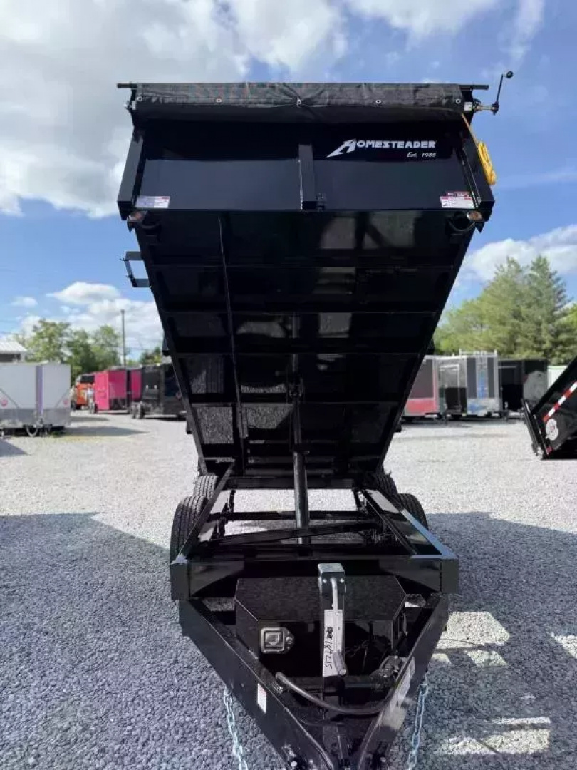 New 2026 Homesteader Trailers 6X12 MB Dump Trailer