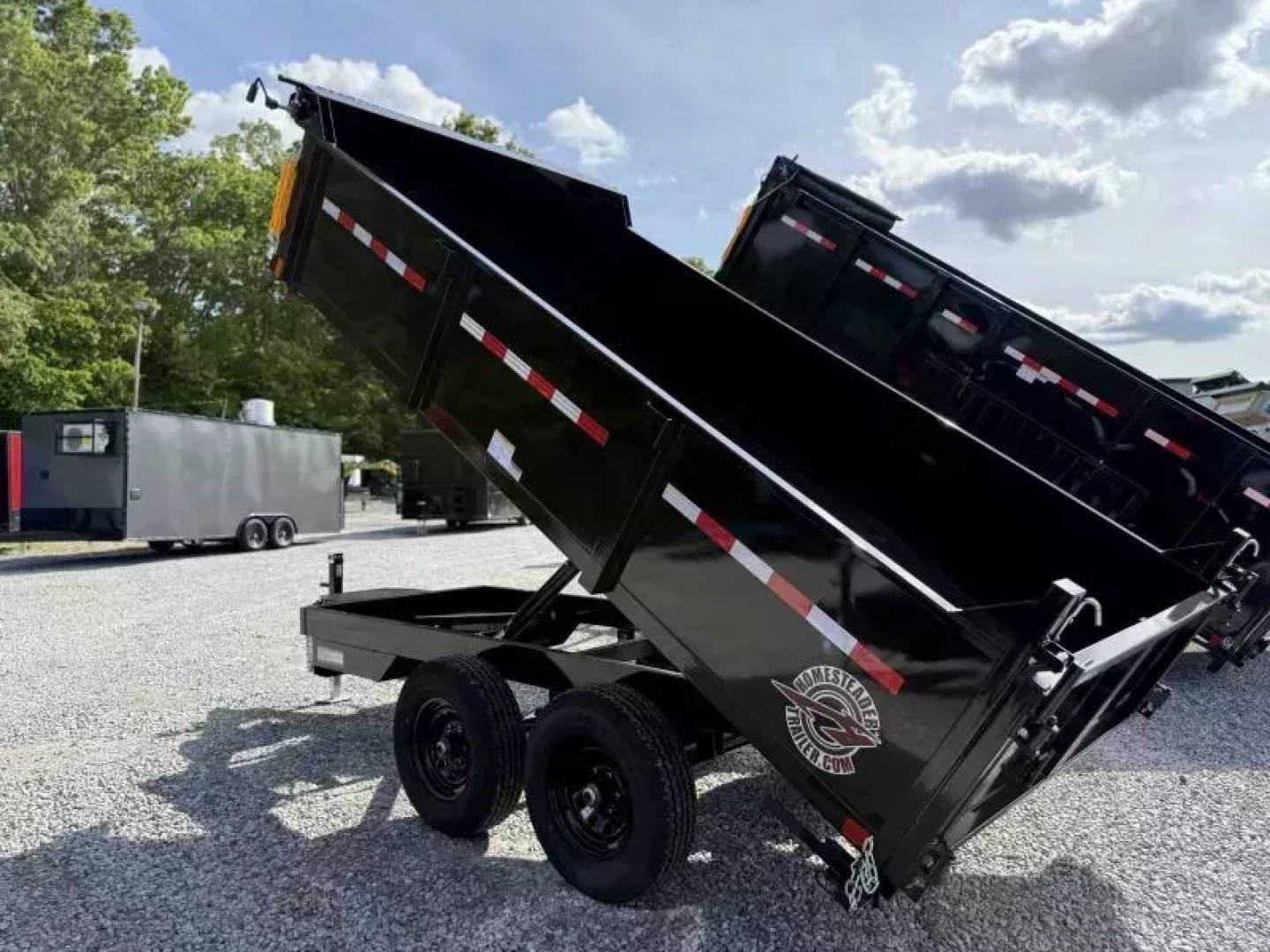 New 2026 Homesteader Trailers 6X12 MB Dump Trailer