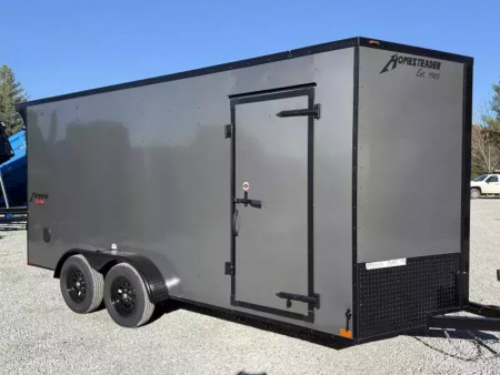 New 2026 Homesteader Trailers 7X16 IT OHV (SPOILER) Cargo / Enclosed Trailer
