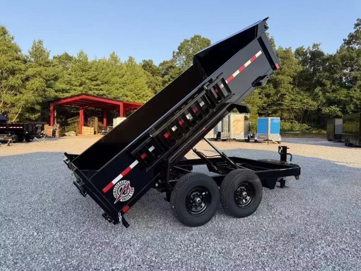 New 2026 Homesteader Trailers 7X12 HX 14K GVWR Dump Trailer