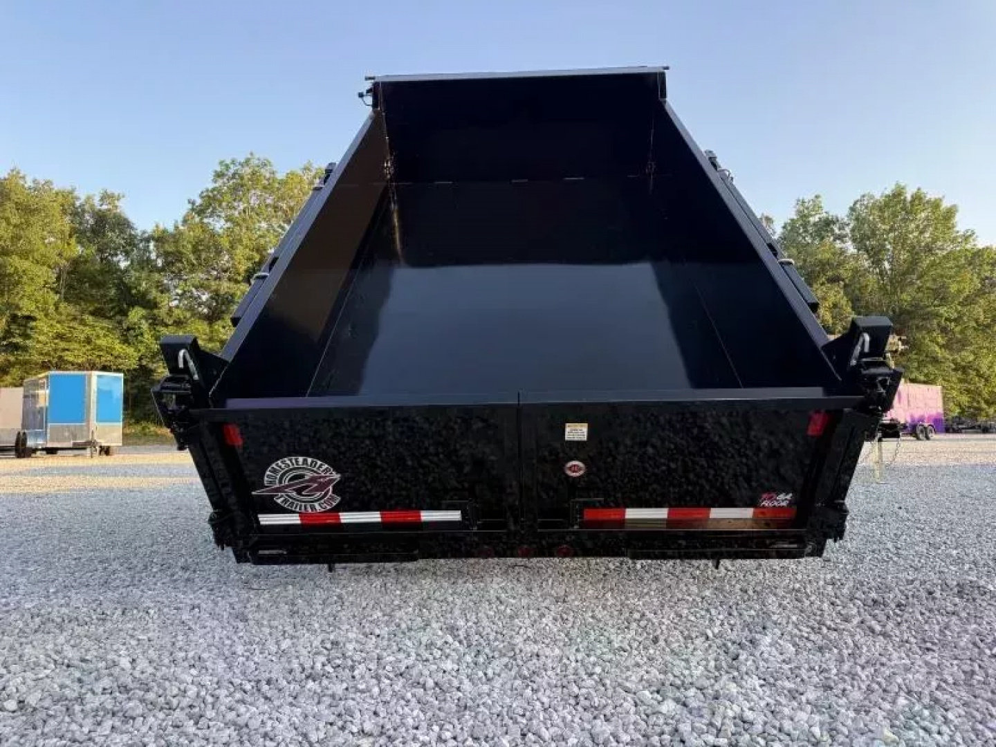 New 2026 Homesteader Trailers 7X12 HX 14K GVWR Dump Trailer