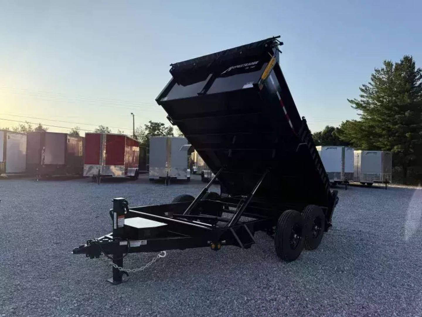 New 2026 Homesteader Trailers 7X12 HX 14K GVWR Dump Trailer