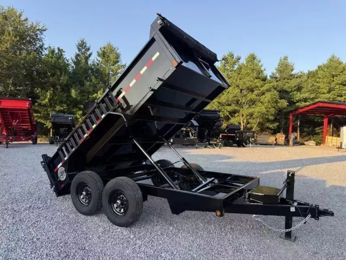 New 2026 Homesteader Trailers 7X12 HX 14K GVWR Dump Trailer