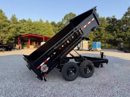New 2026 Homesteader Trailers 7X12 HX 14K GVWR Dump Trailer