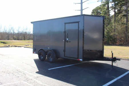 New 2026 True Blue 7X16 Cargo / Enclosed Trailer
