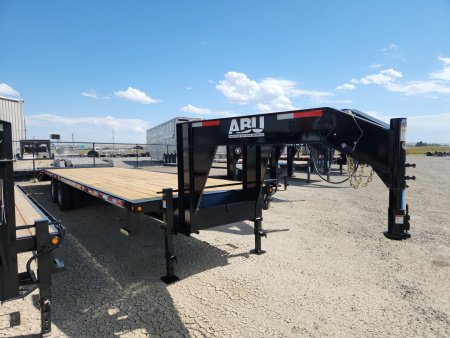 New 2026 ABU 34' DUALLY GN Flatbed Trailer