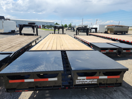 New 2026 ABU 34' DUALLY GN Flatbed Trailer