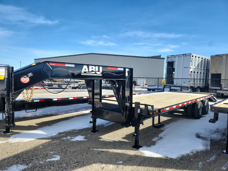 New 2026 ABU 26' GN DUALLY FLATBED Flatbed Trailer