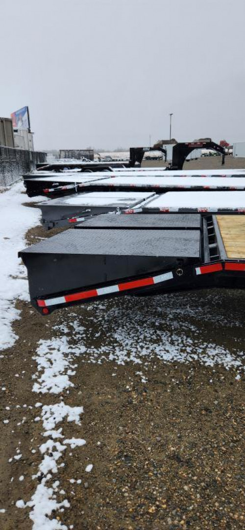 New 2026 ABU 30' TANDEM DUALLY , 12K DUALS Flatbed Trailer