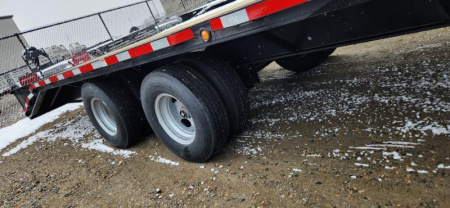 New 2026 ABU 30' TANDEM DUALLY , 12K DUALS Flatbed Trailer