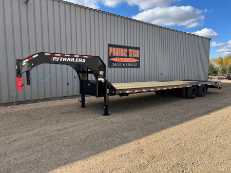 New 2026 PJ Trailers 32 Low Profile LD Tandem Dual Gooseneck Trailer