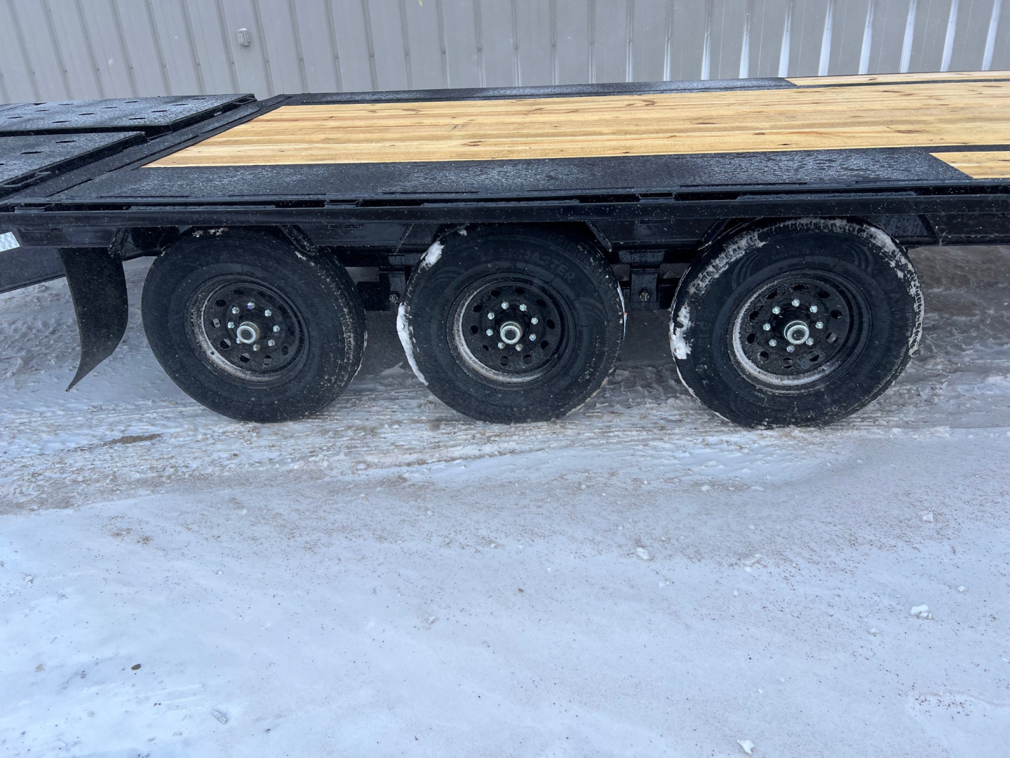 New 2026 PJ Trailers 30' Gooseneck LS Triple Axle Flatbed Trailer