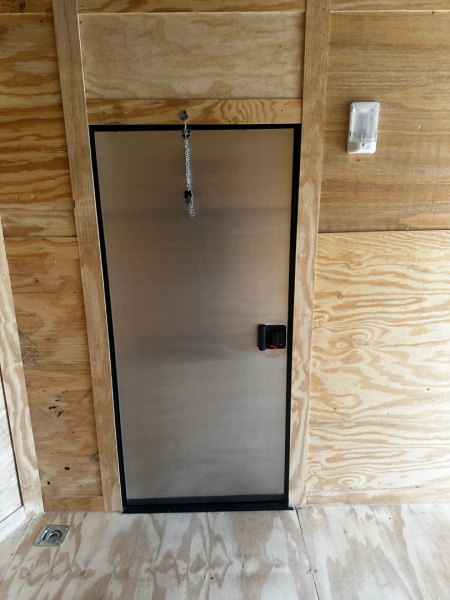 New 2026 Luxe 7x16 Enclosed Trailer- 3500LB Tandem Axle -White Poly-Blackout