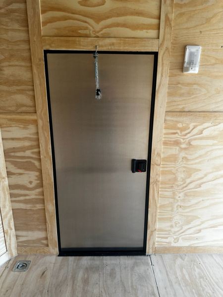 New 2026 Luxe 7x16 Enclosed Trailer- 3500LB Tandem Axle -Charcoal Poly-Blackout