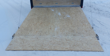 New 8 x 14 + 4' V SNOWMOBILE/CAR HAULER ENCLOSED ALL ALUMINUM 2026 LIGHTNING