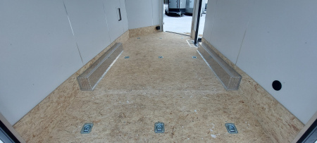 New 8 x 14 + 4' V SNOWMOBILE/CAR HAULER ENCLOSED ALL ALUMINUM 2026 LIGHTNING