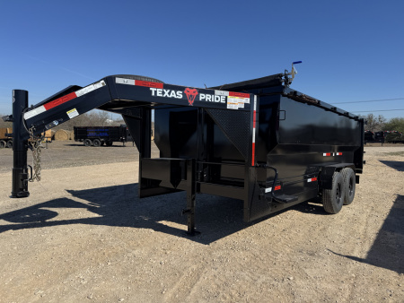 New 2026 Texas Pride Trailers DT716416KGN Dump Trailer