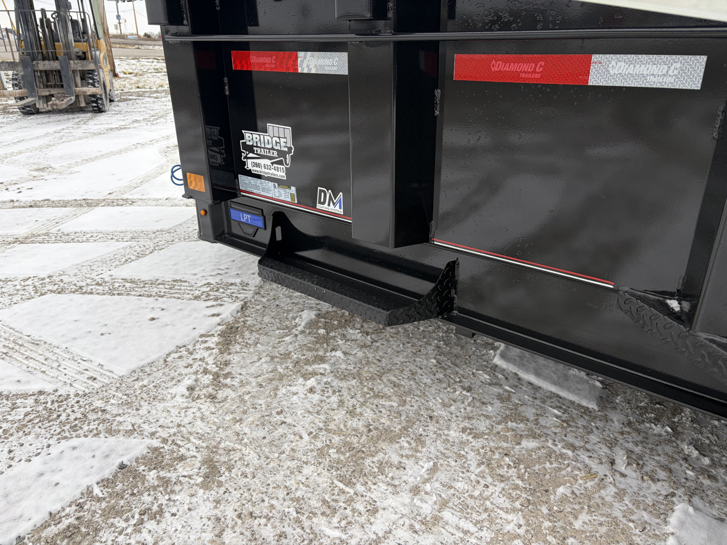 New 2026 Diamond C Trailers LPT207L14X82 (82" X 14') 15.5K Telescopic Dump Trailer