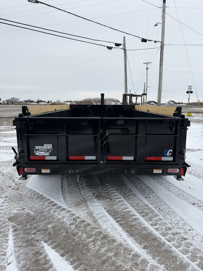 New 2026 Diamond C Trailers LPT207L14X82 (82" X 14') 15.5K Telescopic Dump Trailer