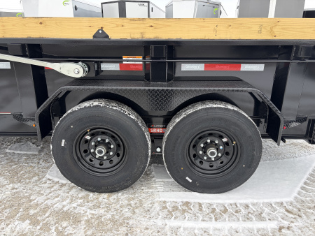 New 2026 Diamond C Trailers LPT207L14X82 (82" X 14') 15.5K Telescopic Dump Trailer