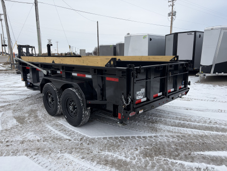 New 2026 Diamond C Trailers LPT207L14X82 (82" X 14') 15.5K Telescopic Dump Trailer