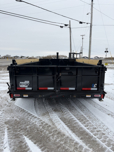 New 2026 Diamond C Trailers LPT207L14X82 (82" X 14') 15.5K Telescopic Dump Trailer