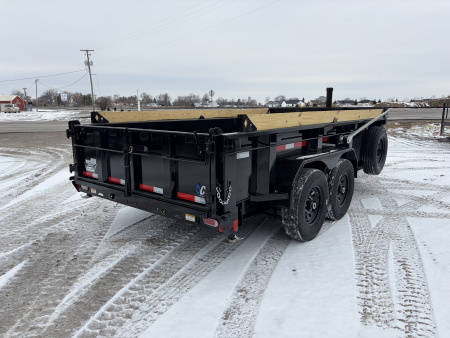New 2026 Diamond C Trailers LPT207L14X82 (82" X 14') 15.5K Telescopic Dump Trailer