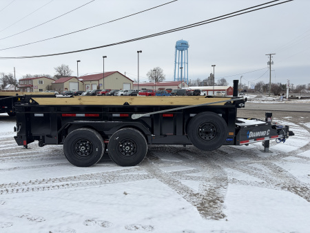 New 2026 Diamond C Trailers LPT207L14X82 (82" X 14') 15.5K Telescopic Dump Trailer