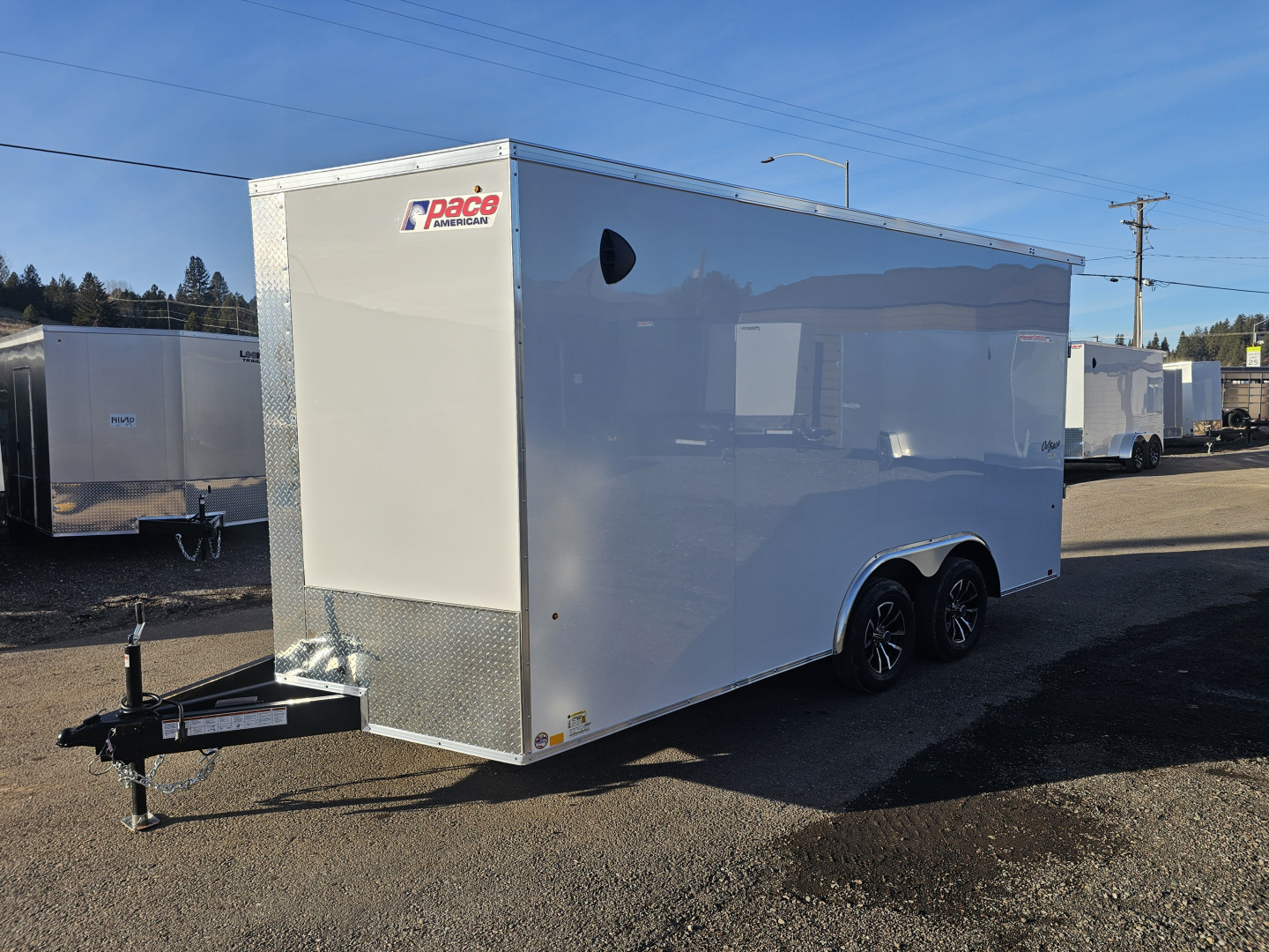 New 2026 Pace 8.5x16 Enclosed Cargo Trailer